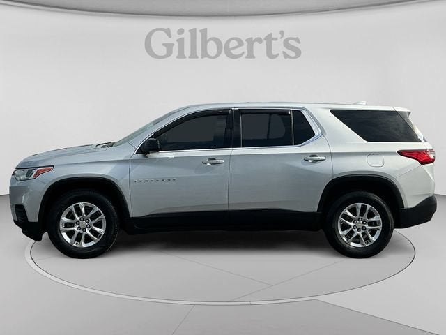 Used 2019 Chevrolet Traverse LS with VIN 1GNERFKW2KJ318416 for sale in Okeechobee, FL