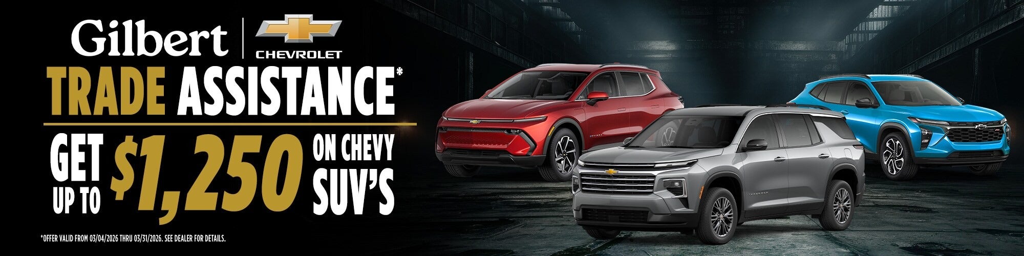 Trade Assistance at Gilbert Chevrolet in Okeechobee FL